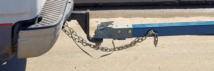 Attach Safety Chain With One Bolt