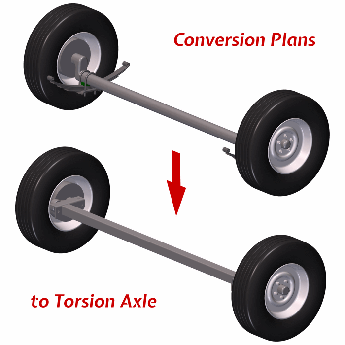 Torsion Axle Conversion