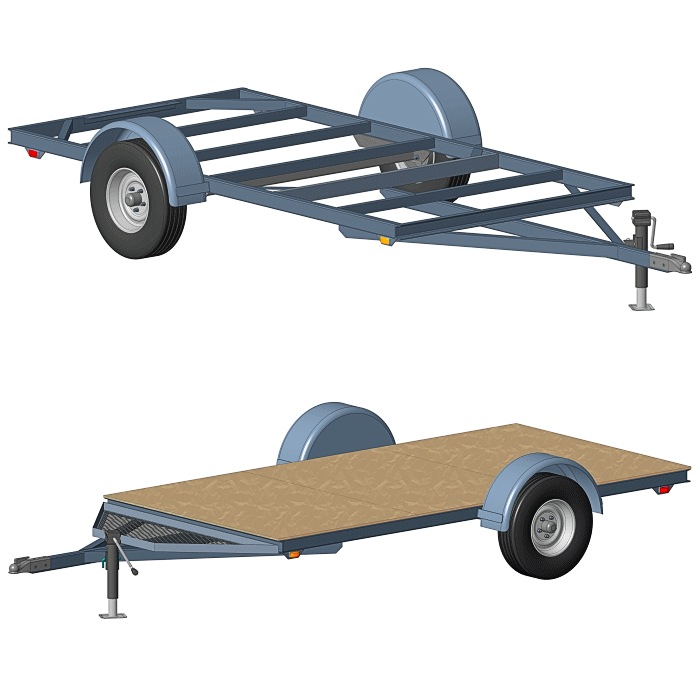Lightweight Camper Chassis